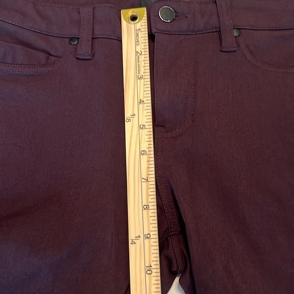 Liverpool Petite Madonna Skinny Crop Pants in Aubergine Size 10/30P - Picture 5 of 13
